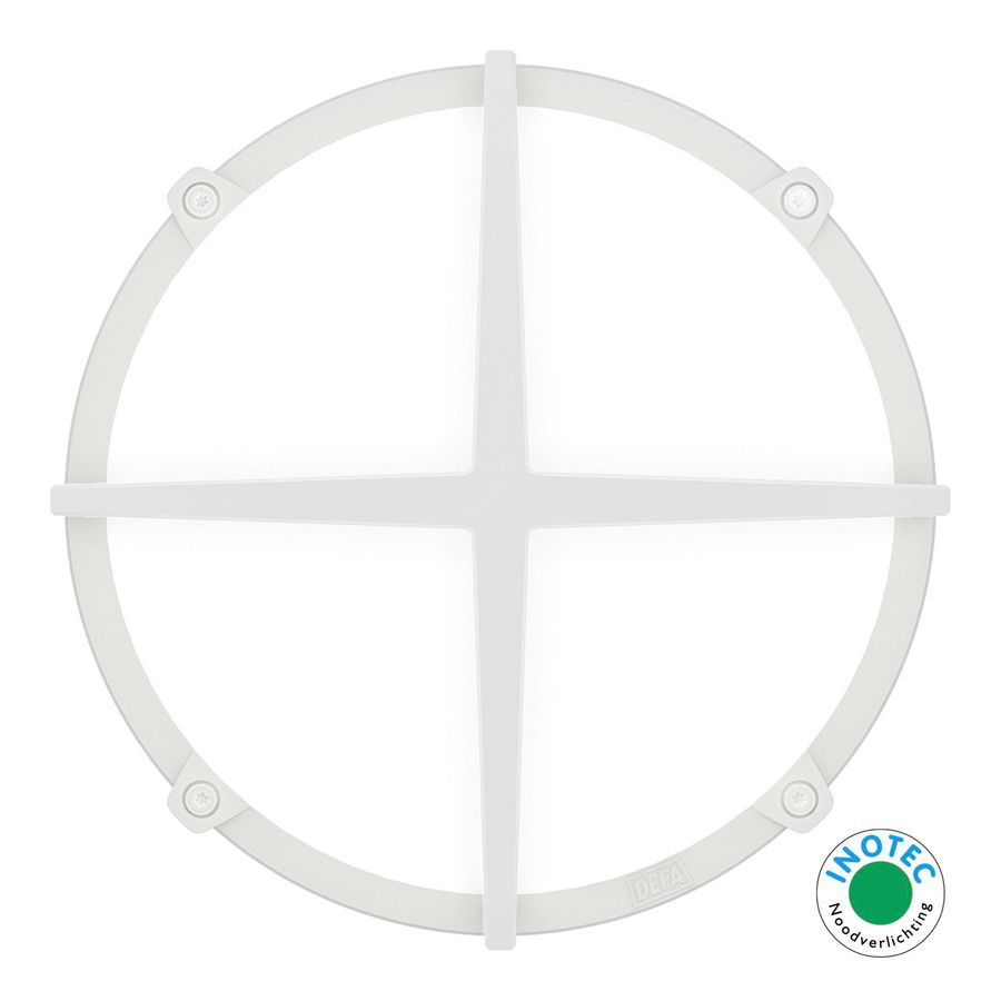 Neptune 2.0 Cross LED 8W 3000K Wit + Nood EL1