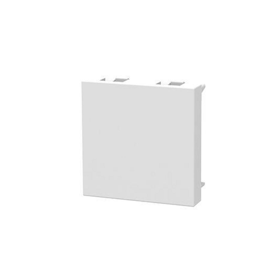 Bindplaat M45 45x45mm wit