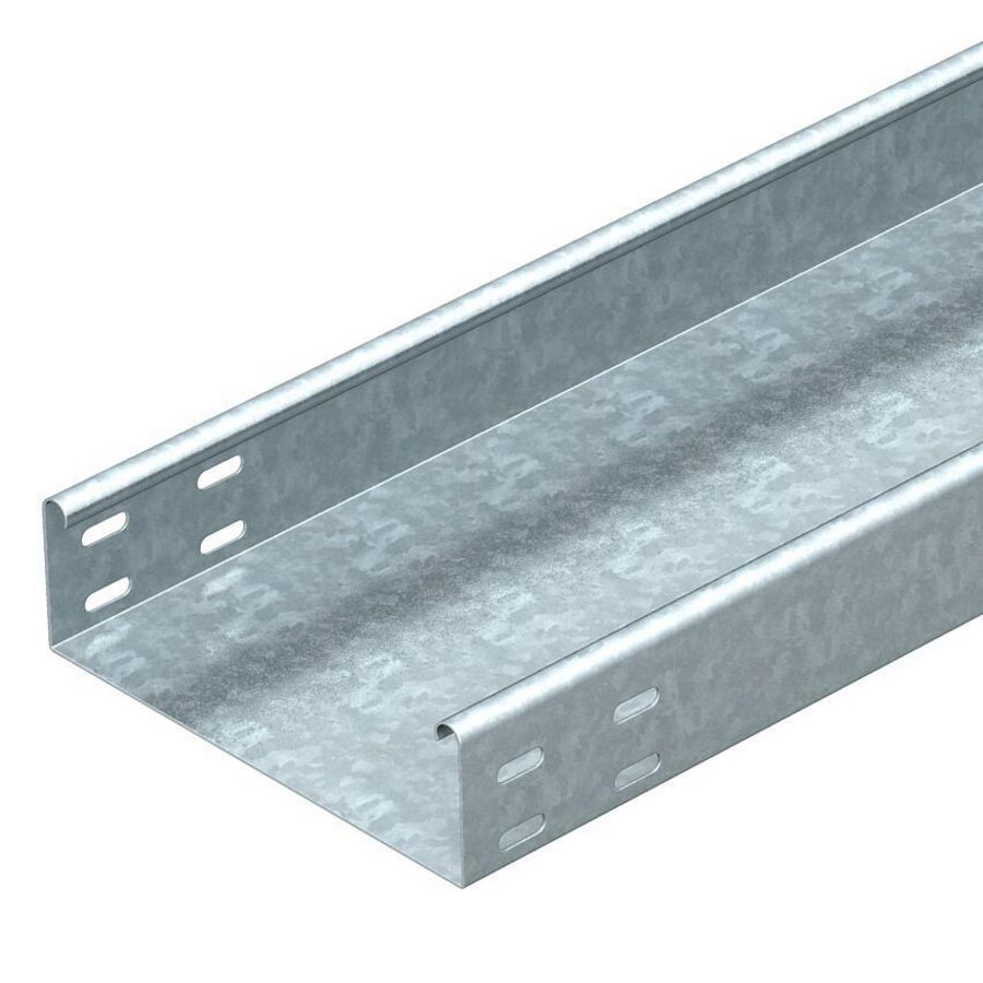 Cable tray EKSU unperforated, connector holes 60x200x3 VVE=6