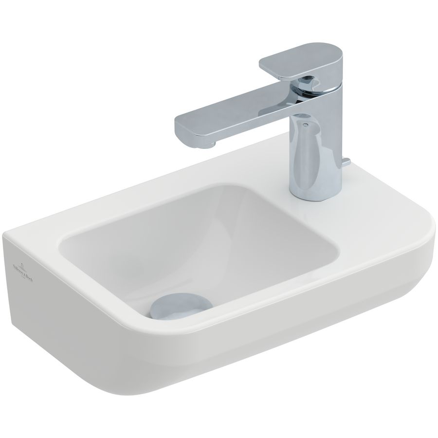 Architectura fontein 360x260mm wit met kraangat zonder overloop RE