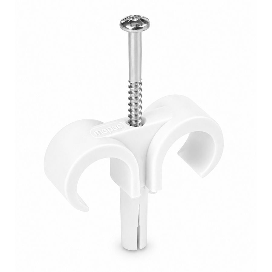 Doos a 100st. Plugclip schroef duo 16/19mm transparant