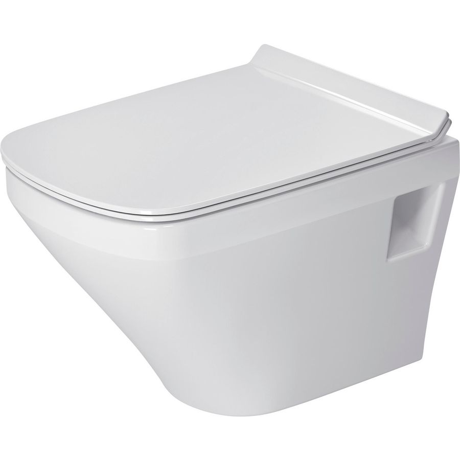 DURASTYLE #253909 wandcloset verkort 480mm wit diepspoel gesloten 3ltr./4,5ltr. (excl. zitting)