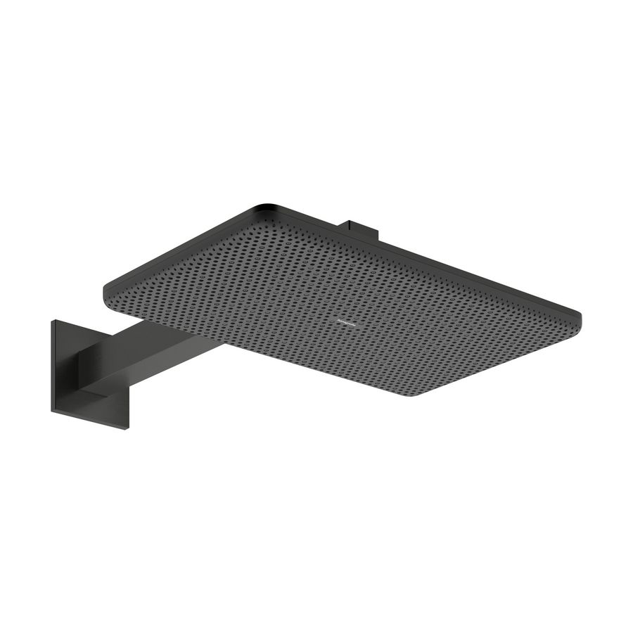 Hoofddouche Raindance Alive Q 210/340 2 straalsoorten EcoSmart Brushed Black Chrome