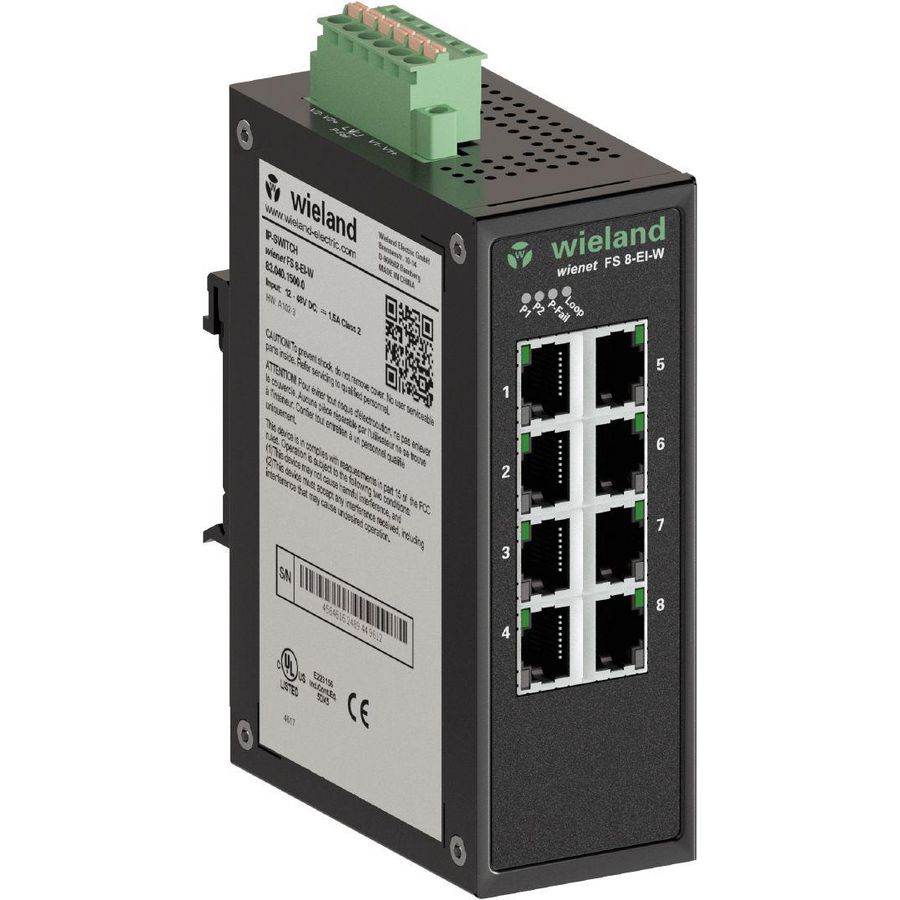 Netwerkswitch IP wienet fs 8-ei-w