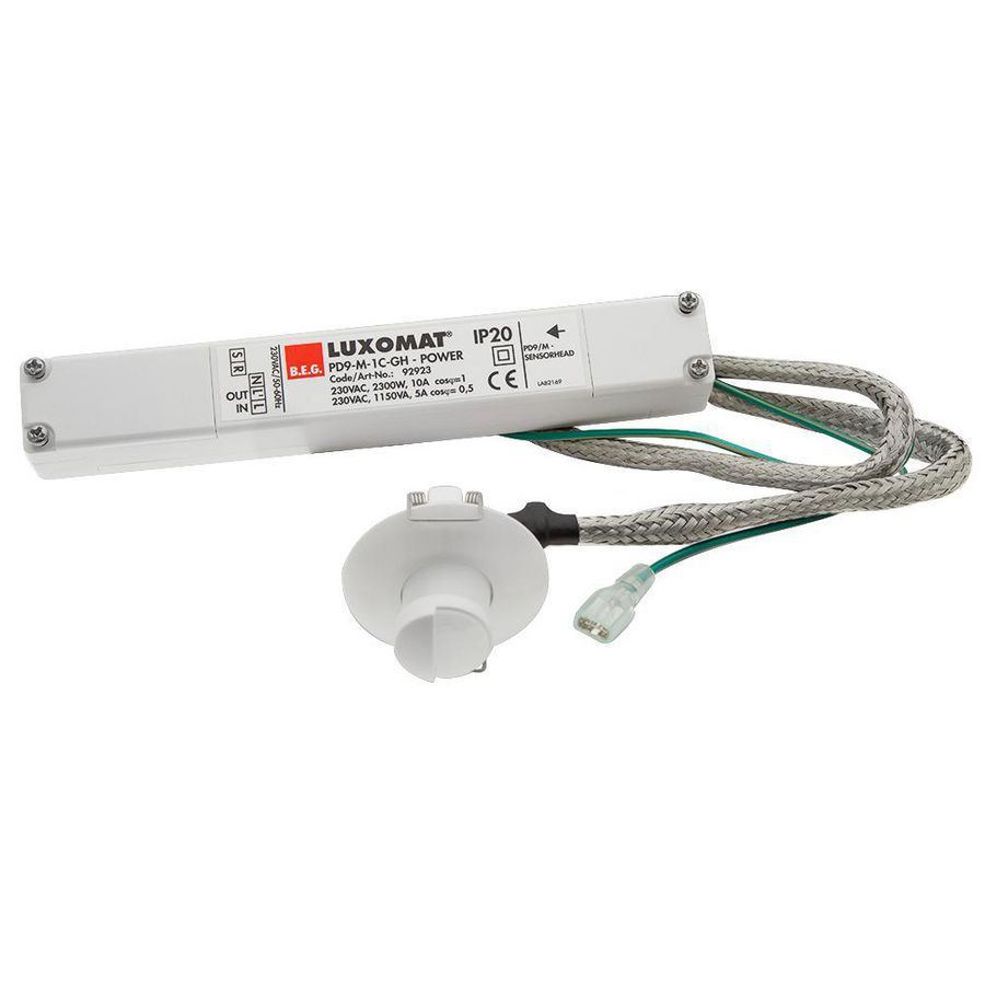 Aanwezigheidsmelder magazijnen met hoge montagehoogte 360gr.