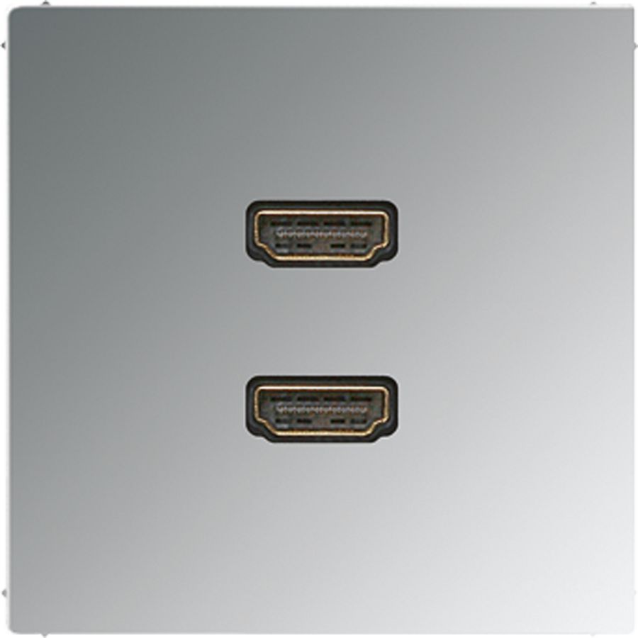 Afdekking glans chroom voor 2xHDMI LS990