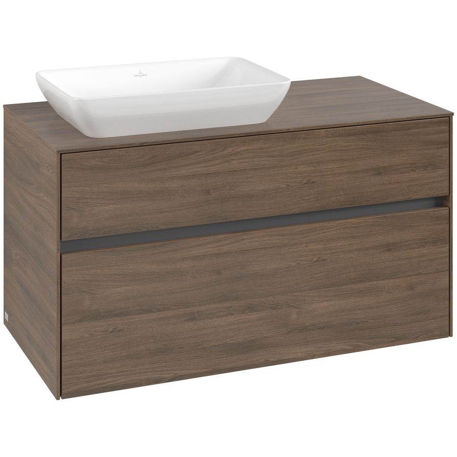Wastafelonderkast Collaro 1000x548x500mm Ariz.Oak C11000VH