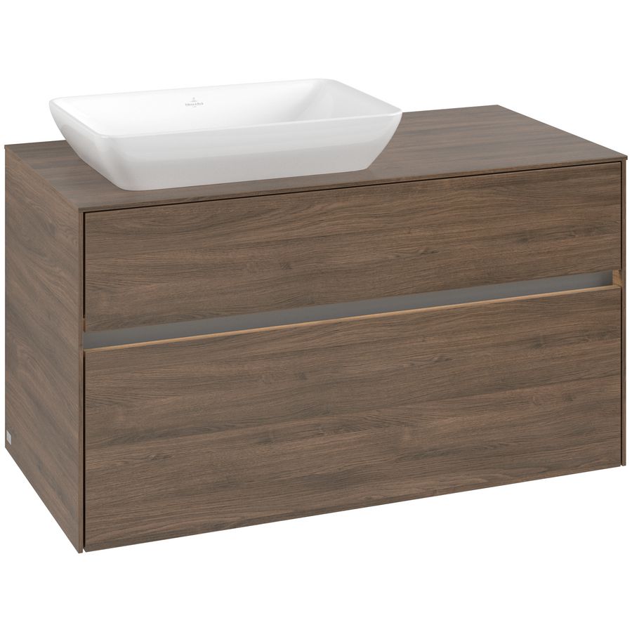 Wastafelonderkast Collaro 1000x548x500mm Ariz.Oak C110B0VH