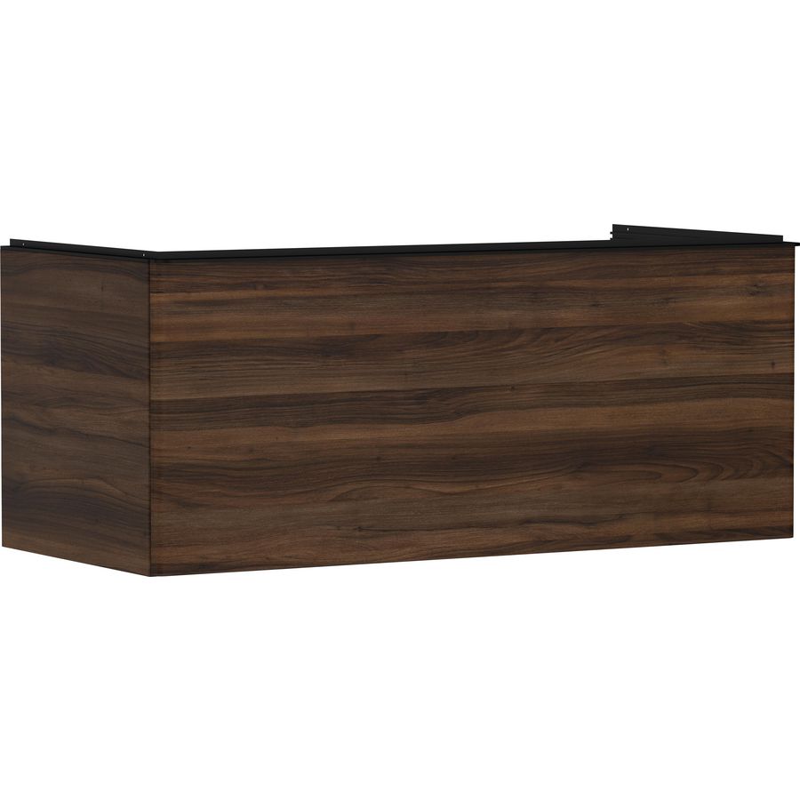 Onderkast Dark Walnut 1180x550mm 1x la voor consoles greepkleur mat zwart Xelu Q 54065670