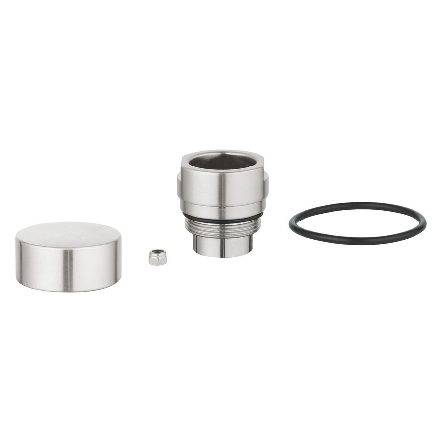 Omstelknop 46721DC0 supersteel (rvs look)