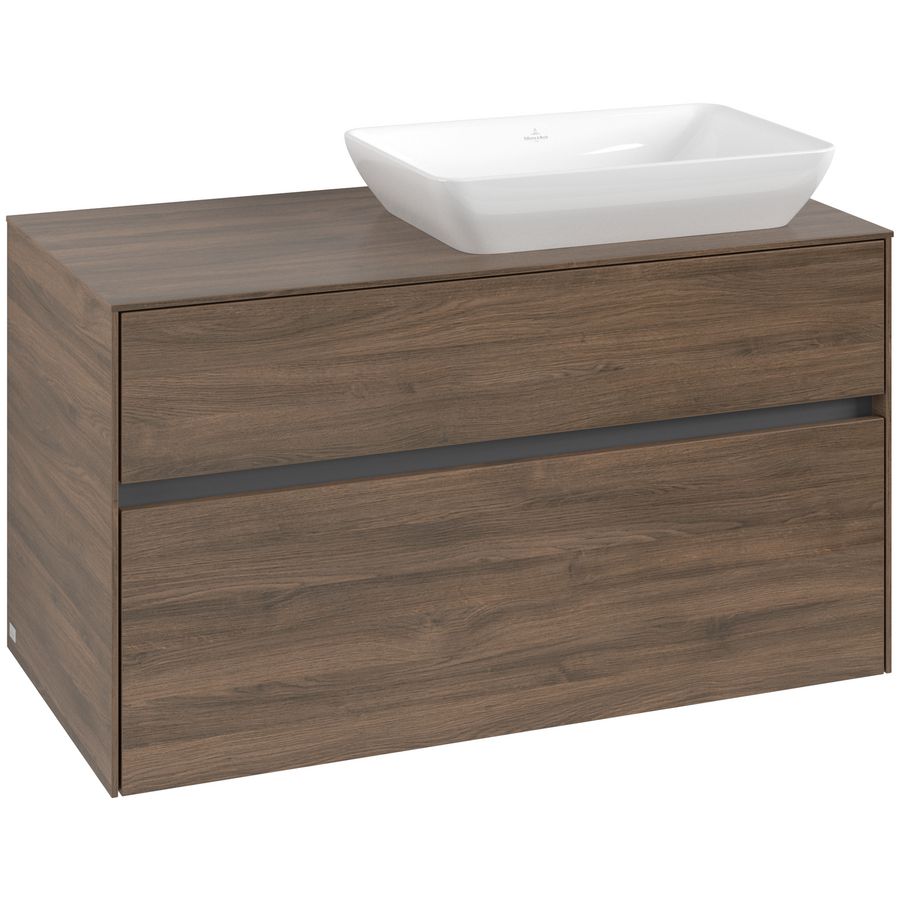 Wastafelonderkast Collaro 1000x548x500mm Ariz.Oak C11100VH