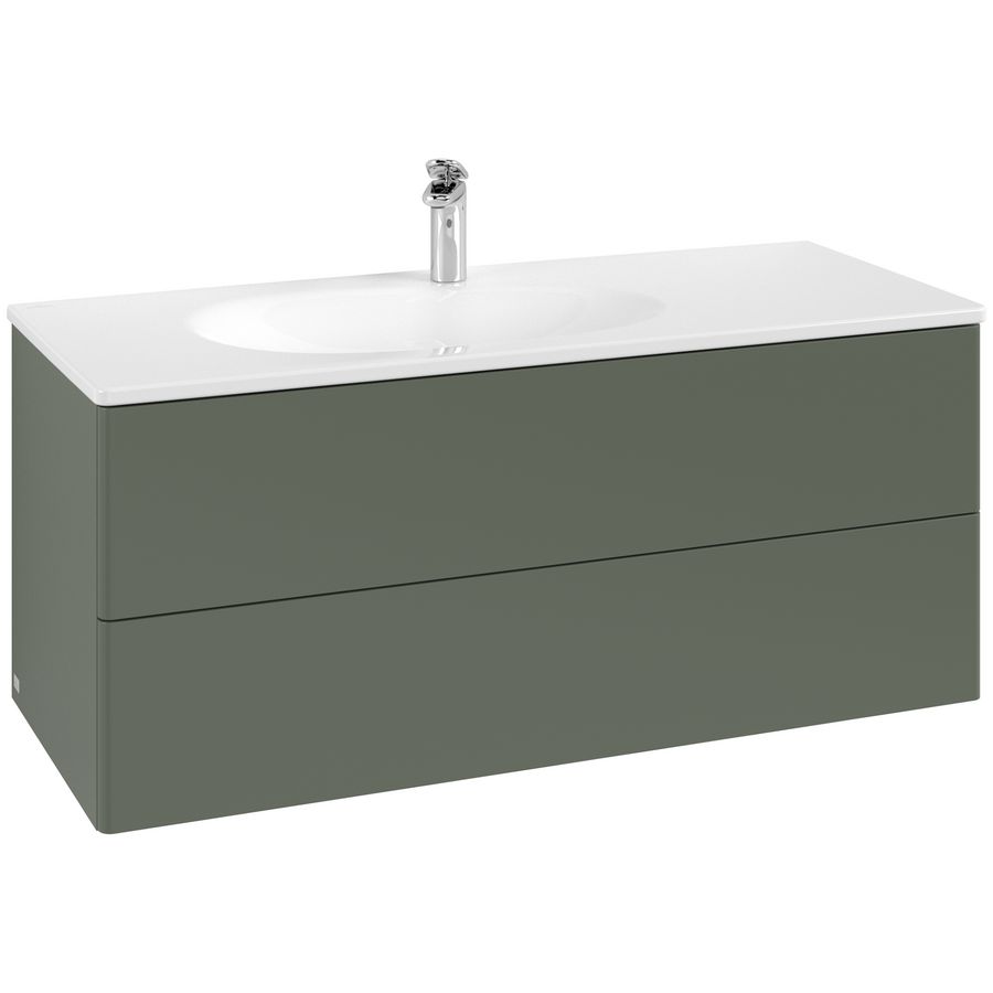 Wastafelonderkast Antao 1188x504x493mm L.Green Matt Lacquer L06000HL