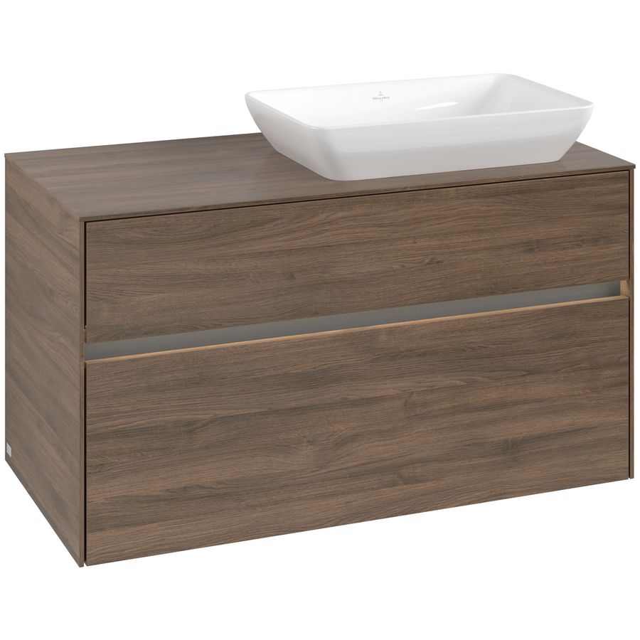 Wastafelonderkast Collaro 1000x548x500mm Ariz.Oak C111B0VH