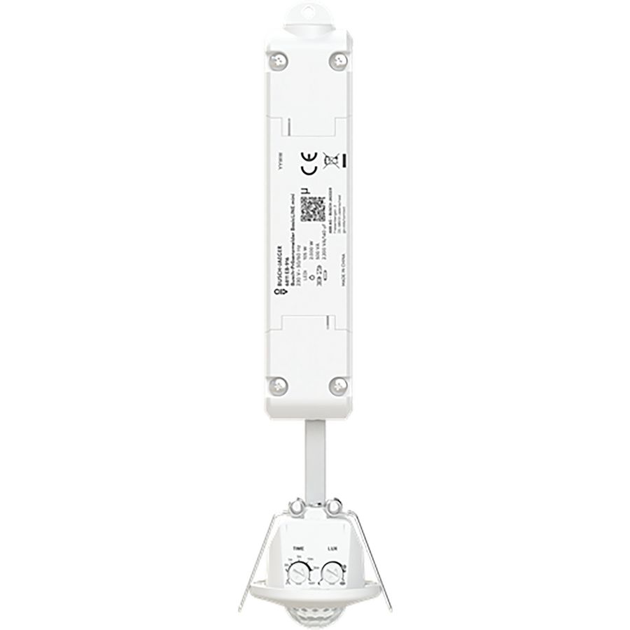 Passieve infrarood aanwezigheidsmelder BasicLINE Mini 8mtr. wit