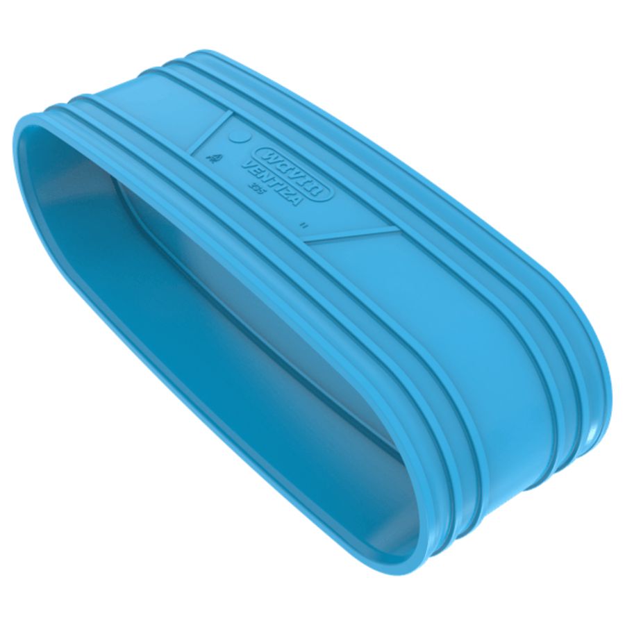 Steekmof lijm PVC luchtverdeelsysteem VENTIZA blauw (235x80mm) mof/mof