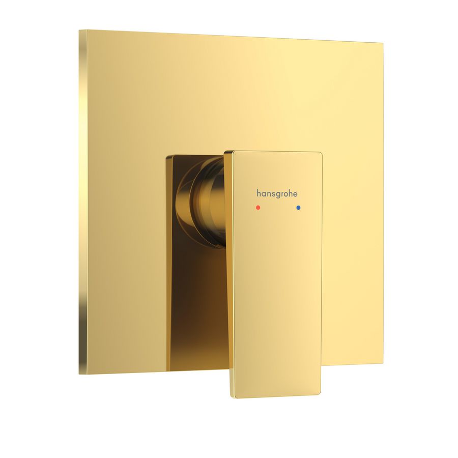 Metropol 1-hendel afbouwdeel inbouwdouchemengkraan voor 1 functie Polished Gold Optic