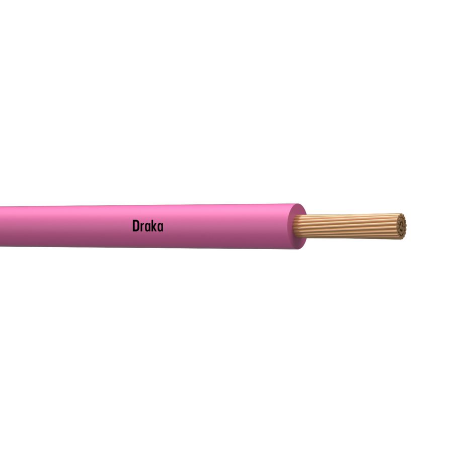 Doos a 100m. installatiedraad H07Z1-K halogeenvrij Cca 70C 450/750V pk# 1,5mm² (Roze)