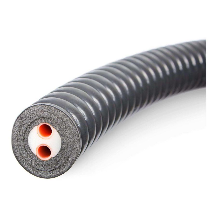 Lengte per mtr. voorgeisoleerde buis RAUVITHERM DUO 40+40/150