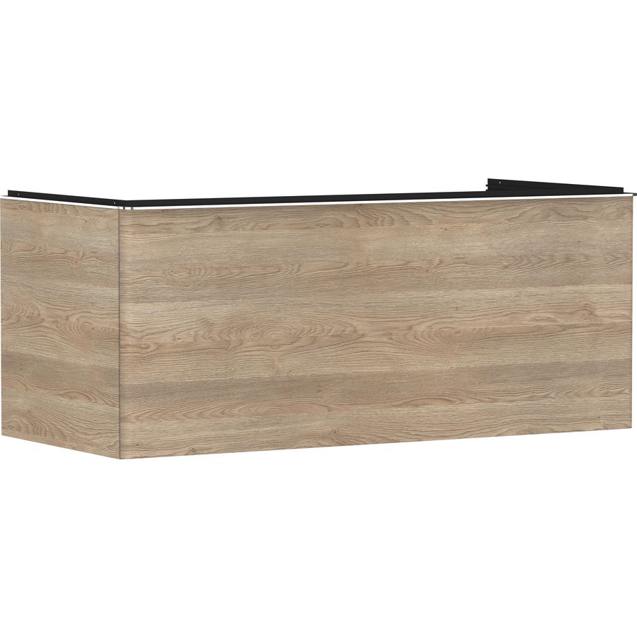 Onderkast Natural Oak 1180x550mm 1x la voor consoles greepkleur chroom Xelu Q 54064000