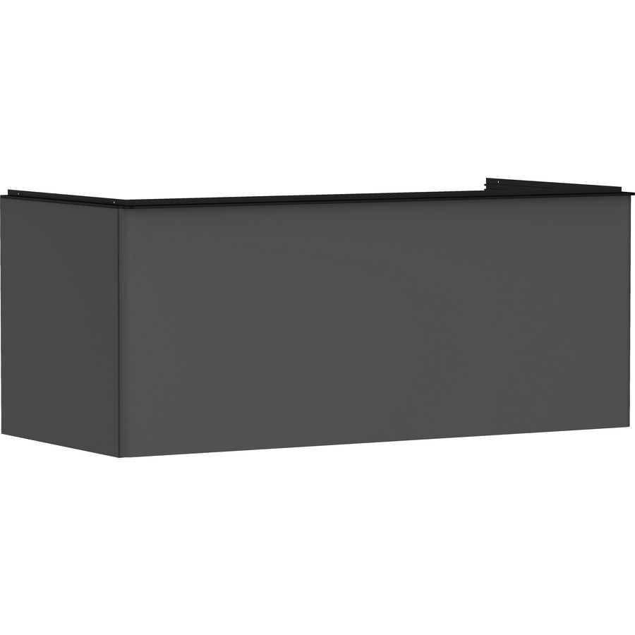 Onderkast mat grijs diamant 1180x550mm 1x la voor consoles greepkleur mat zwart Xelu Q 54063670