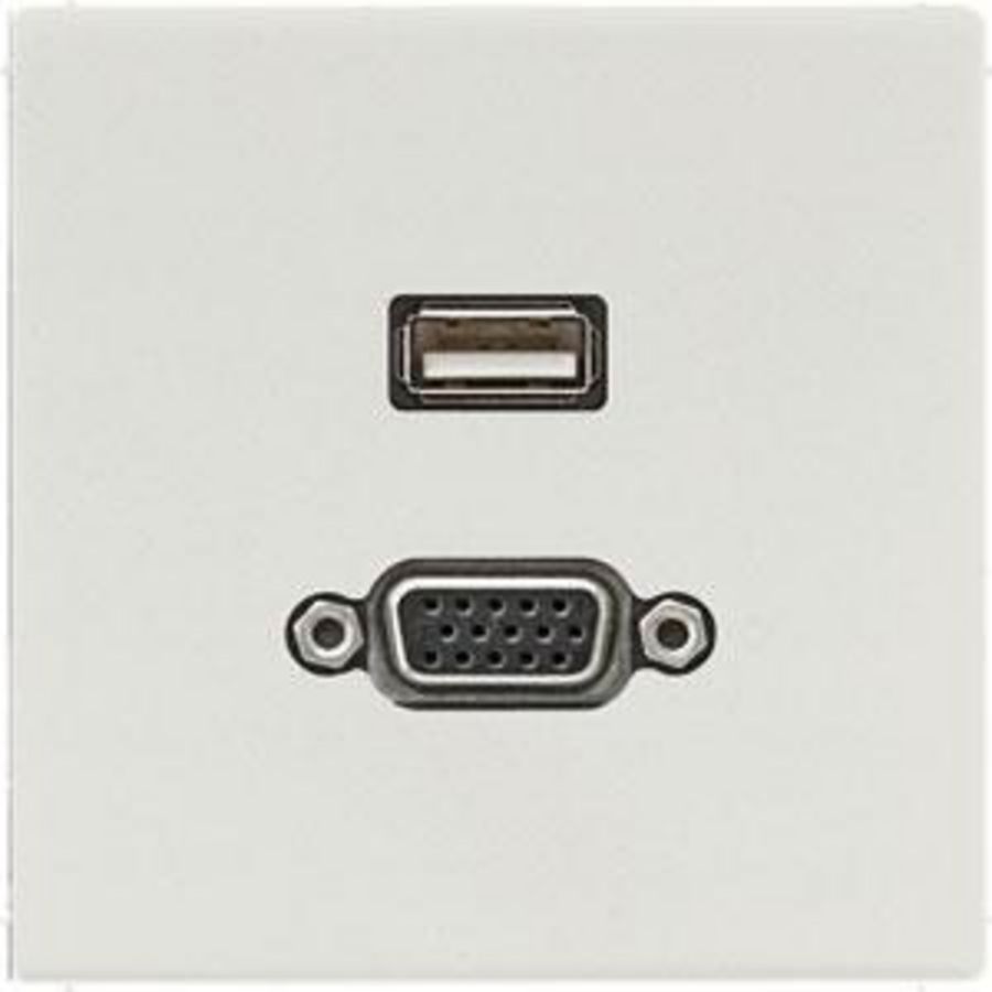 Afdekking licht grijs voor USB/VGA LS990