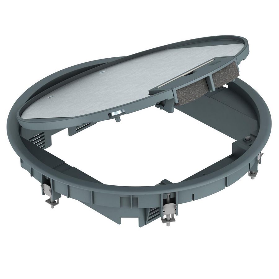 Inbouweenheid voor universele montage Ø324x61 grijs