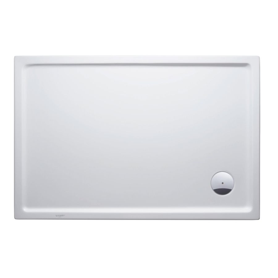 Starck SlimLine 4-H douchebak 1200x1000x55