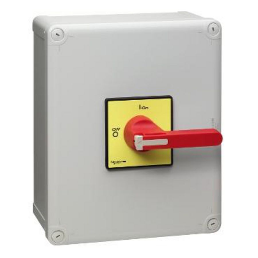 Lastscheider/noodstop in behuizing IP65 3M 140A TeSys Vario