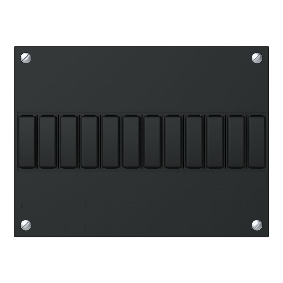 Groepenkast 220x165mm leeg
