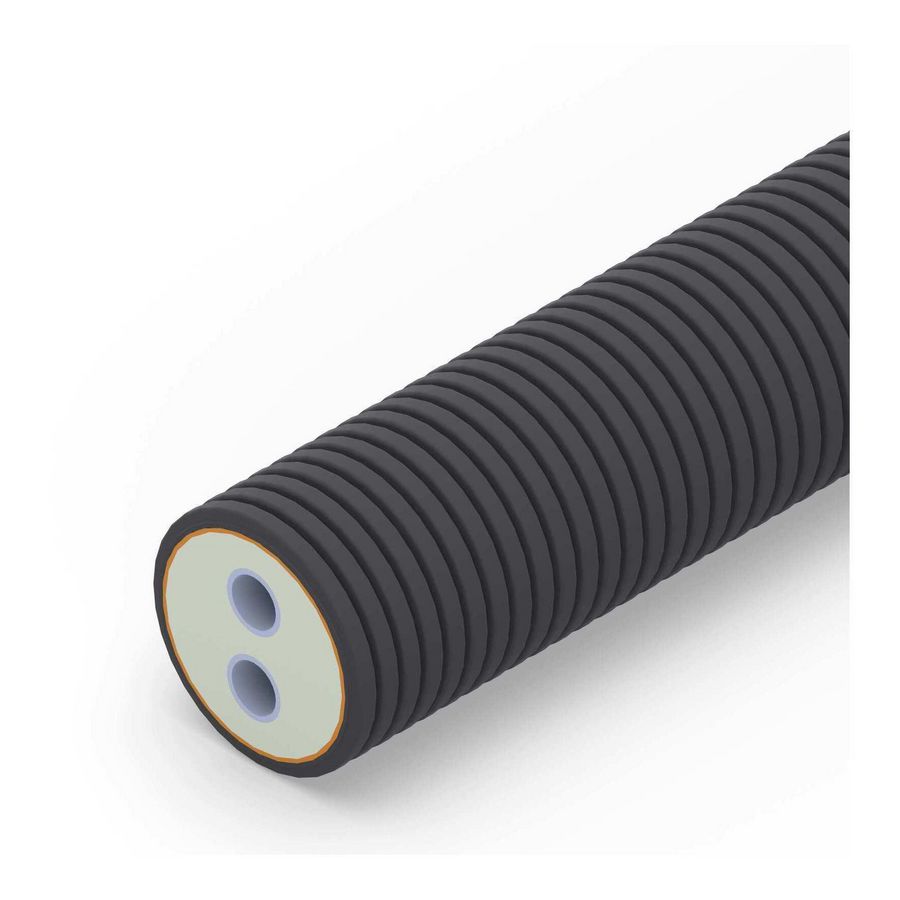 Lengte per mtr. voorgeisoleerde buis RAUVIPEX DUO 32+32/125 SDR11