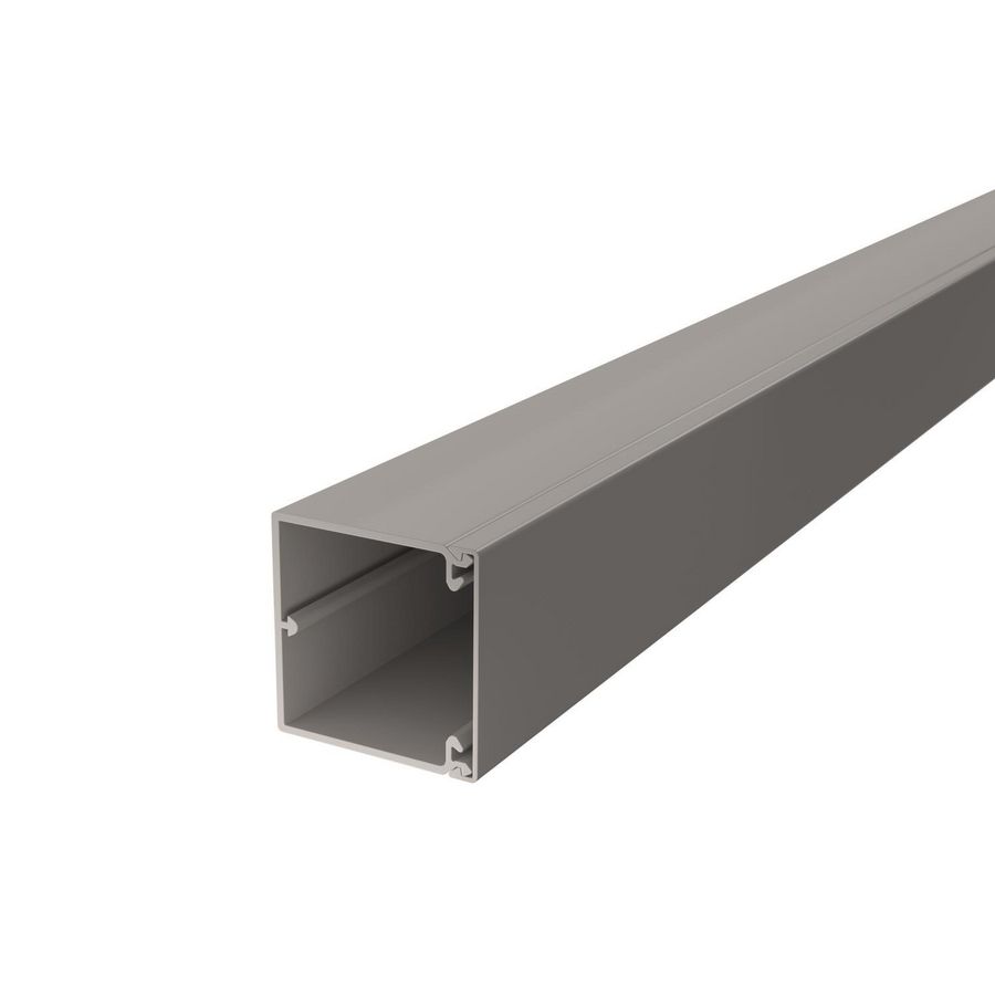Lengte a 2m. wand- en plafondkanaal WDK60060 60x60mm steengrijs RAL7030