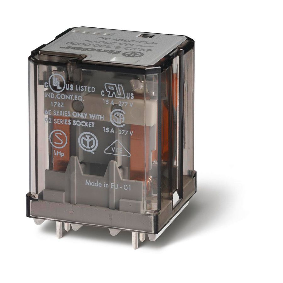 FIN RELAIS 2W 16A 12VDC VVE=10