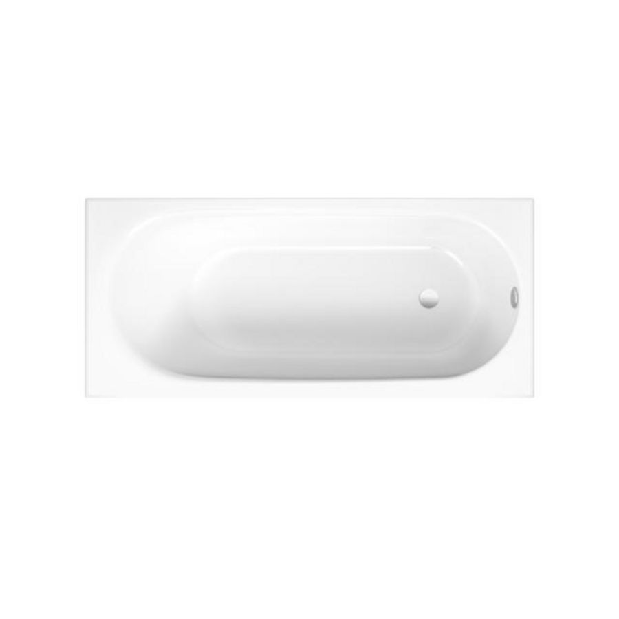 Ligbad staal geglazuurd BetteComodo 180x80cm wit excl. poten