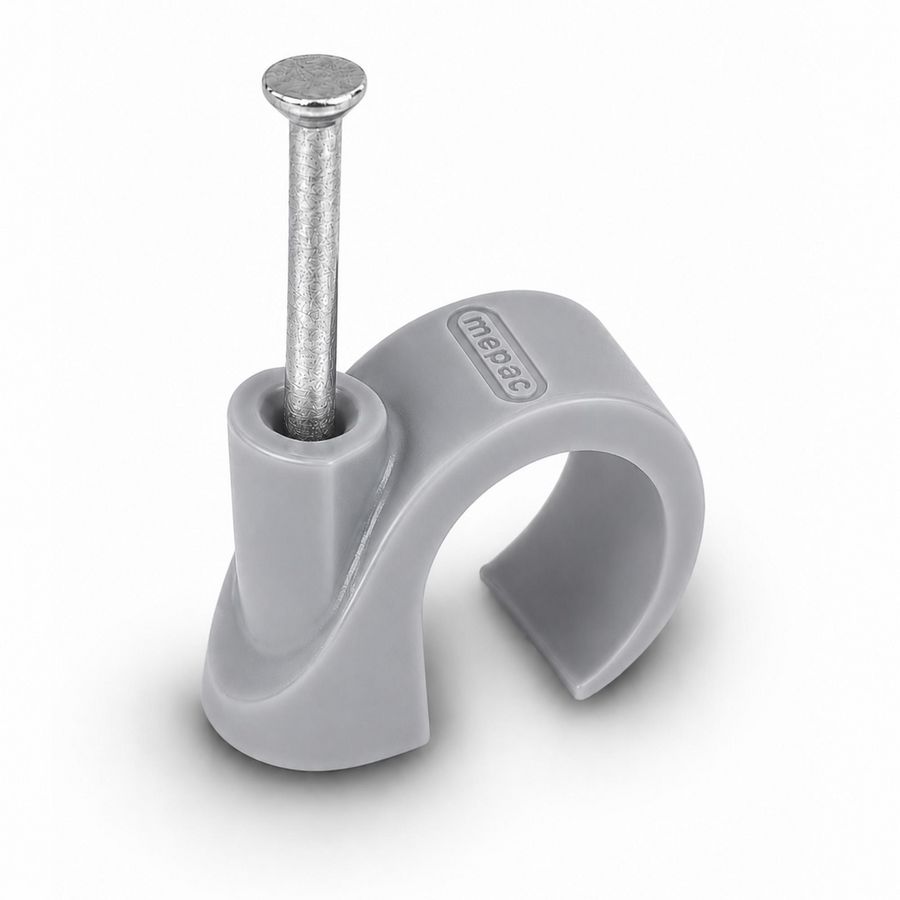Doos a 100st. Spijkerclip 16/19mm grijs