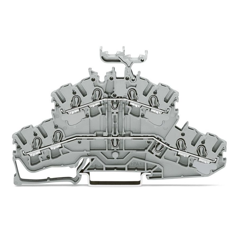 4-draads 2-etageklem Rijg-/rijgklem L/L 2002-2431 VVE=50