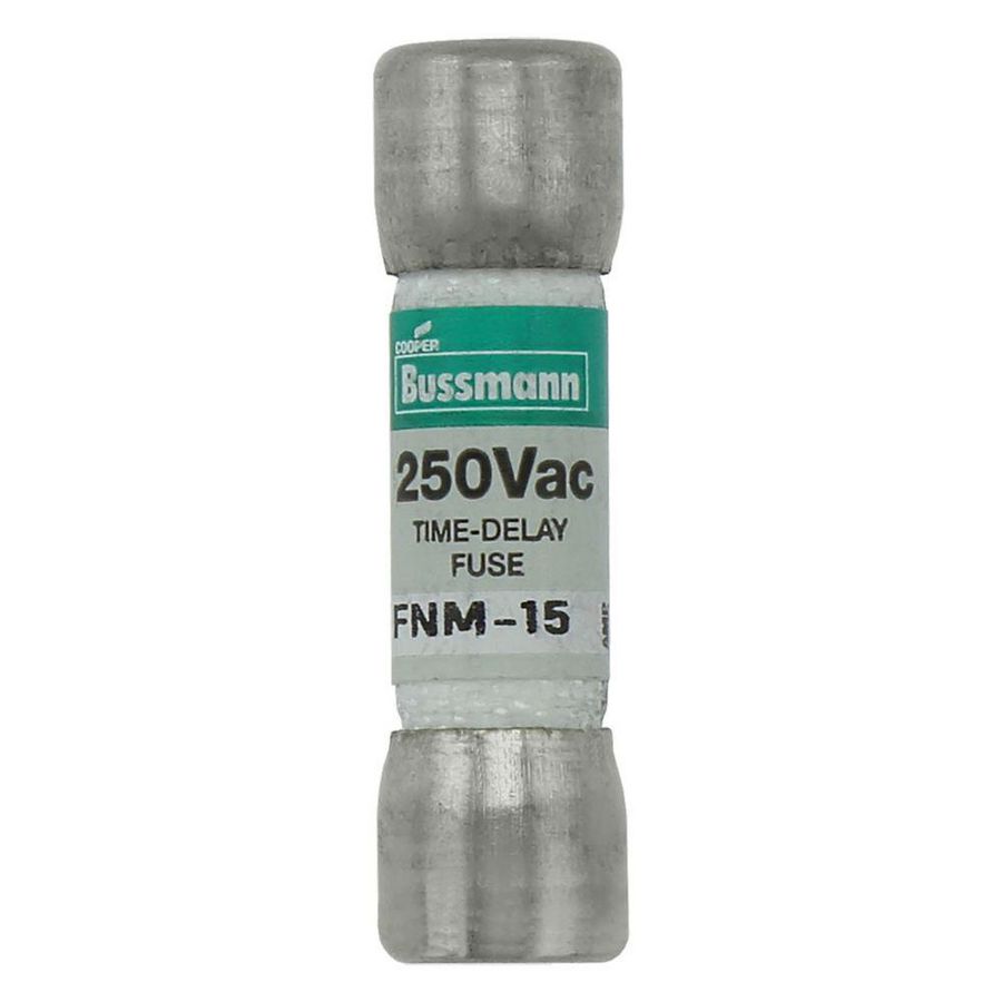 Zekering laagspanning 15A AC 250V 10x38mm UL CS VVE=10