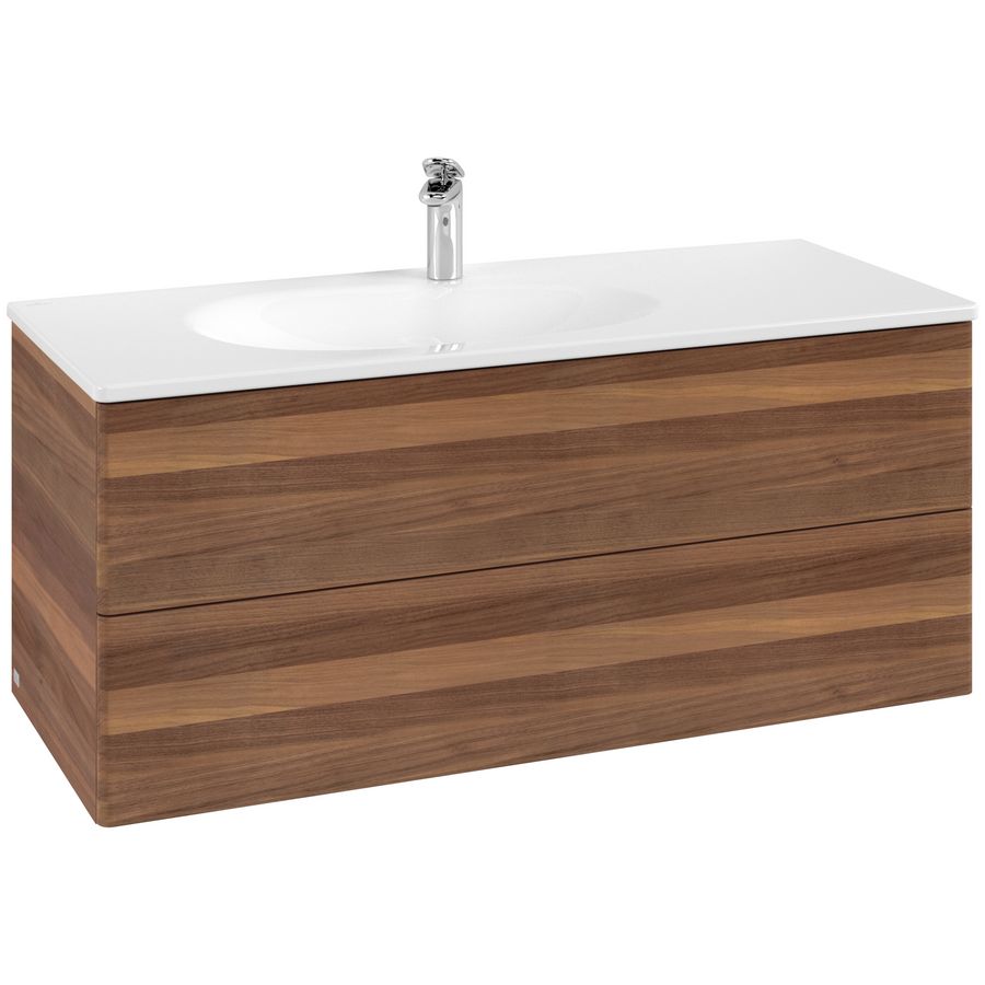 Wastafelonderkast Antao 1188x504x493mm Warm Walnut L06000HM