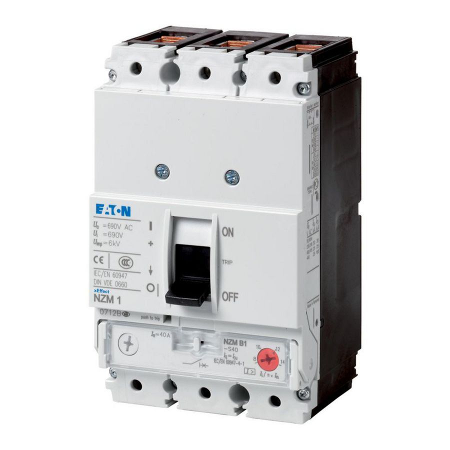 NZM1 100kA 3P 100A IEC
