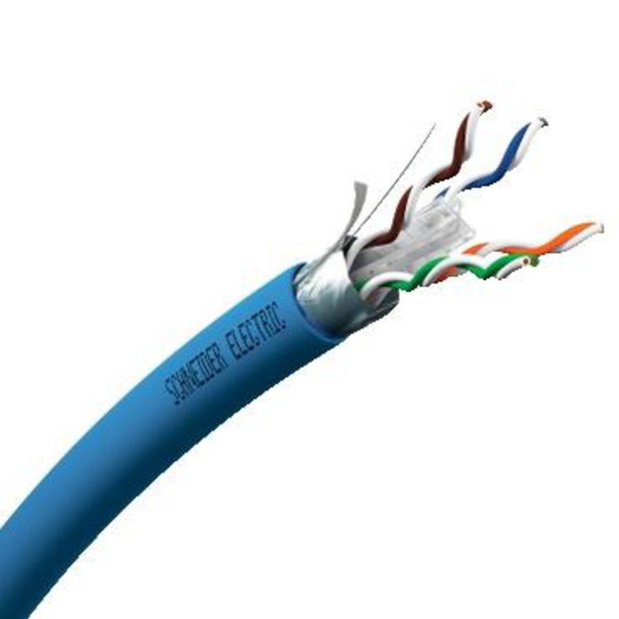 Cable LAN F/UTP 4P Cat6<sub>A</sub> Euroclass C 550MHz LSZH