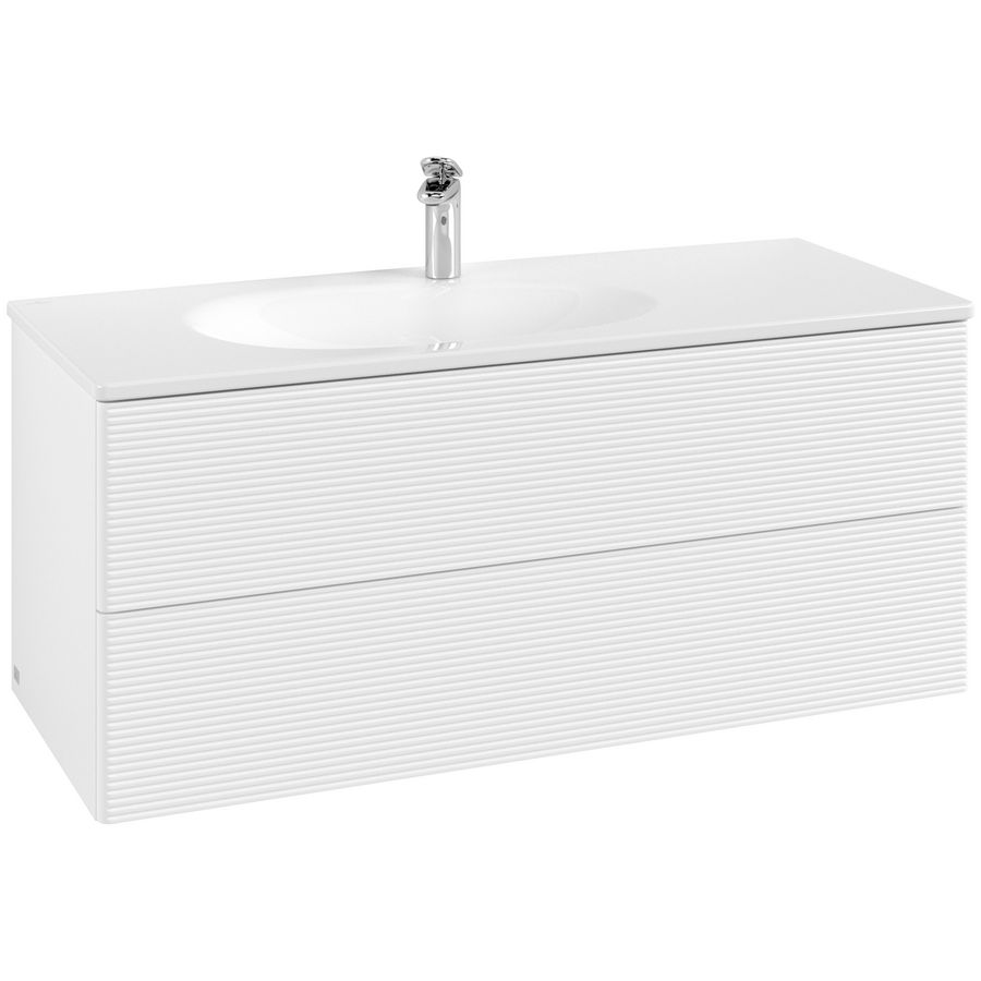 Wastafelonderkast Antao 1188x504x493mm White Matt Lacquer K06100MT
