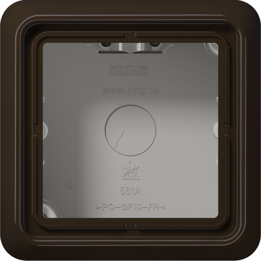 Opbouwkap CD500 bruin 1-voudig