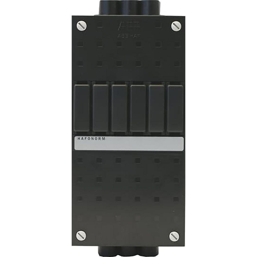 Lege kast verticaal voorzien van 70mm sleuf 6929.505 6 modulen