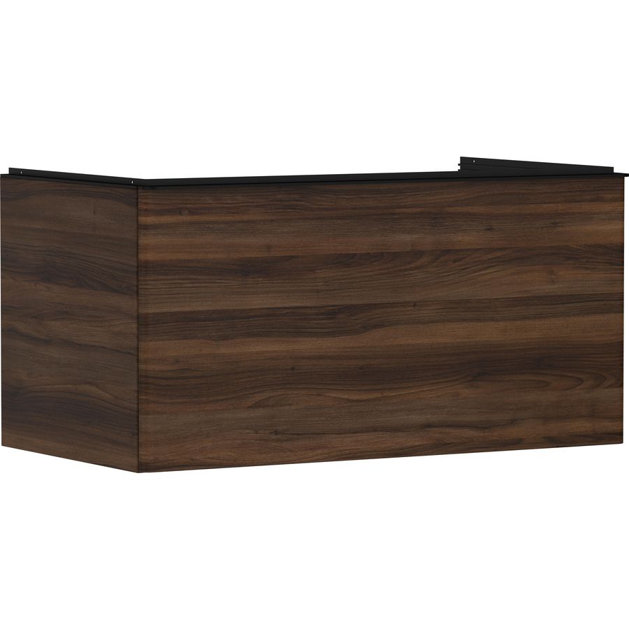 Onderkast Dark Walnut 980x550mm 1x la voor consoles greepkleur mat zwart Xelu Q 54061670