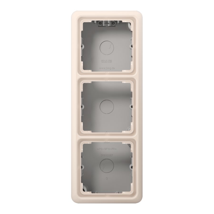 Opbouwkap CD500 wit 3-voudig