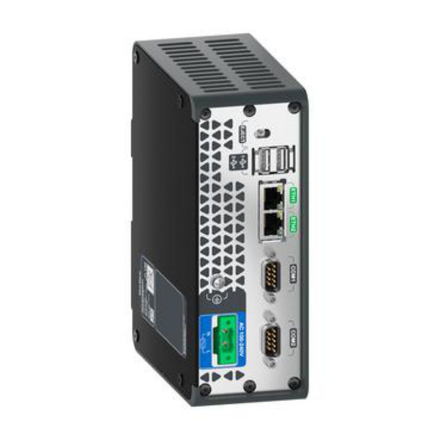 DIN-box modulair 2xCOM 2xETH 2xUSB A 1xUSB C 1xUSB micro B 1