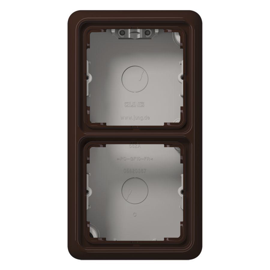 Opbouwkap CD500 bruin 2-voudig