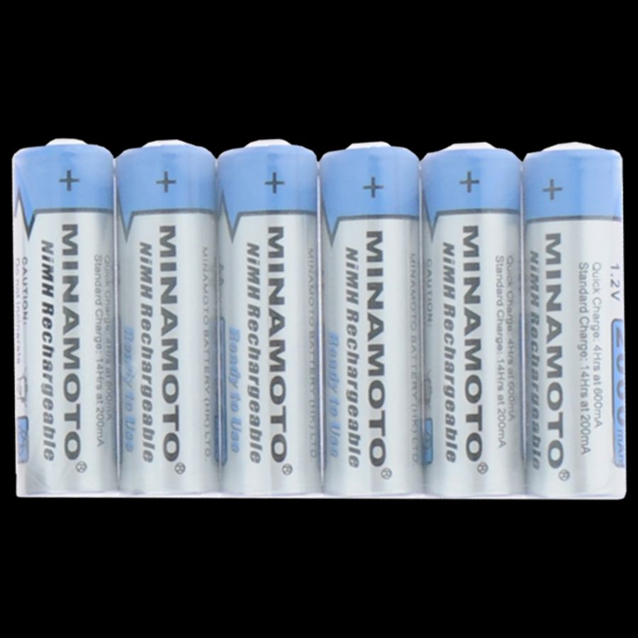 Accuset 6 st. AA 1,2V NiMH 2100 mAh tbv. MI31