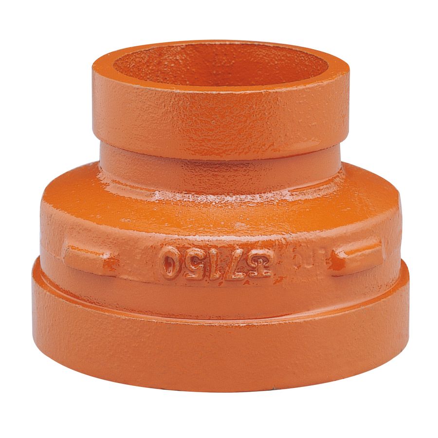 Verloop conc. Shurjoint 7150 MM 114,3x60,3mm oranje