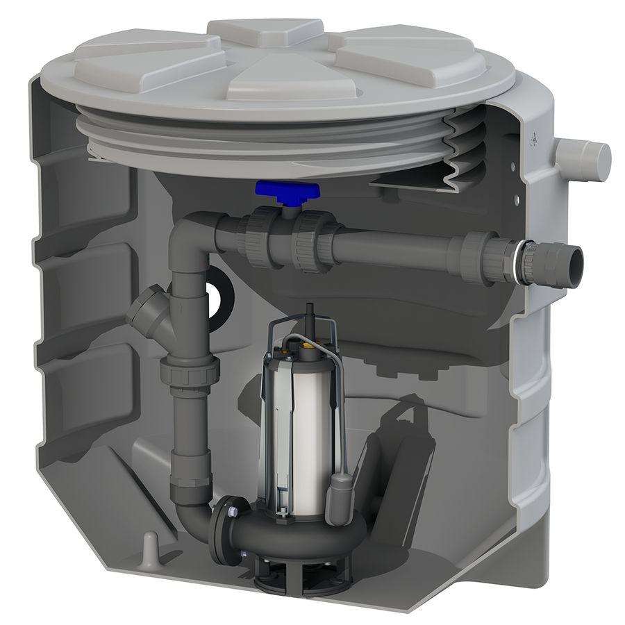 Opvoerinstallatie SANIFOS 610 1 SLD 700 SA