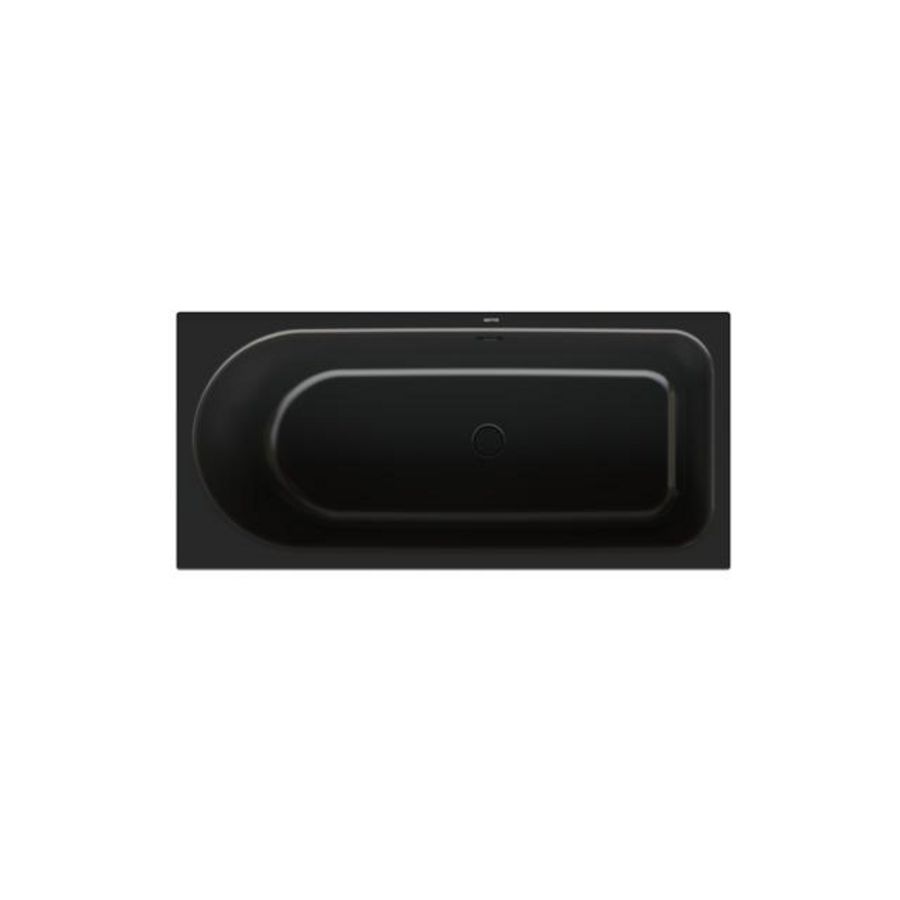 Bad BetteOcean 1500x700mm voeteind RE ovlp achter Ebony